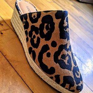 Lucky Brand Luceina Leopard Mule
